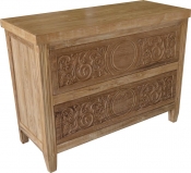 Teak chest of draws